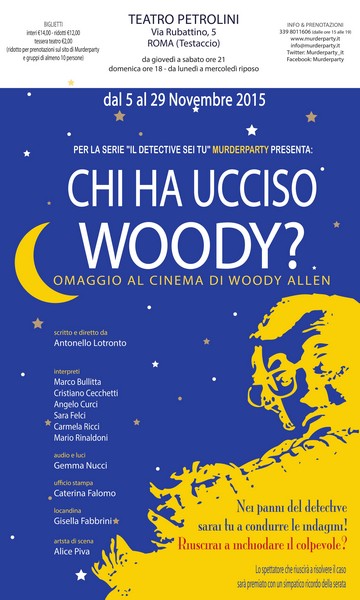 locandina "chi ha ucciso Woody?"
